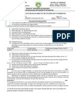 EXAMEN Bts Rattrapage 2021 Isetag Géotechnique I