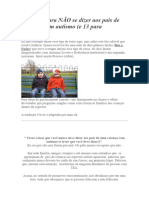 13 Coisas para NÃO Se Dizer Aos Pais de Crianças Com Autismo