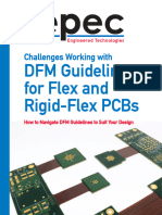 Challenges Working With DFM Guidelines For Flex and Rigid Flex PCBs