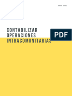 Contabilizar Operaciones Intracomunitarias