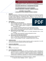 Bases Complementarias y Fixture-I Fase Inter UGEL C-Etapa Regional JEDPA 2023