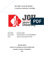 KONSEP TIME VALUE of MONEY - Muhammad - Rizky - Al - Fariz (The Billionaire)