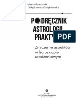 Podrecznik Astrologii Praktycznej Znaczenie Aspektow W Horoskopie Urodzeniowym J G Galazkiewicz Golebiewska NP Mala2m