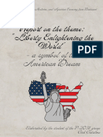 Report On The Theme:: "Liberty Enlightening The World