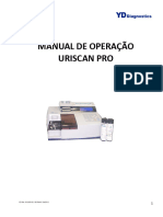 Manual de Operação Uriscan Pro Ii (Português)