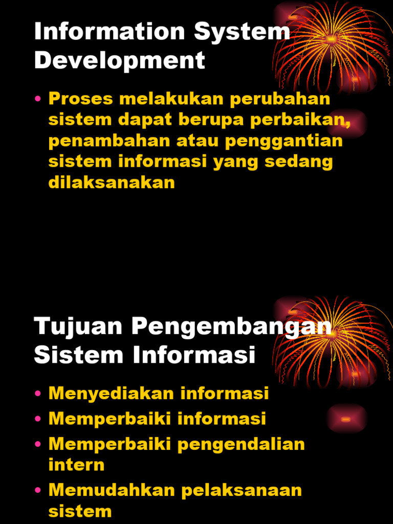 Pengembangan Sistem Informasi SDLC | PDF