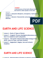 Earth and Life Science 