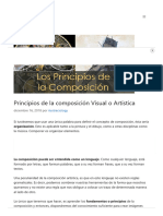 Principios de La Composición Visual o Artística - Ilustraciology