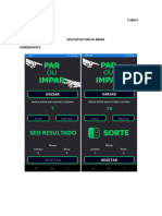 App Pam - Par Ou Impar