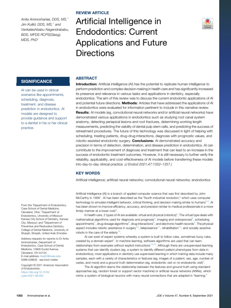 ARTIFICIAL INTELLIGENCE IN DENTAL RADIOLOGY PDF visual data 5