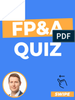 Quiz Fp&A: Swipe