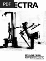 Download Vectra Gym 1250 by dsjoj12356 SN68450129 doc pdf