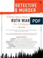 The Detective Club Murder: Ruth Ware
