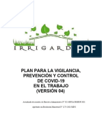 Plan para La Vigilancia Prevención y Control de COVID-19 - V5