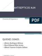 Paños Antisepticos MJN