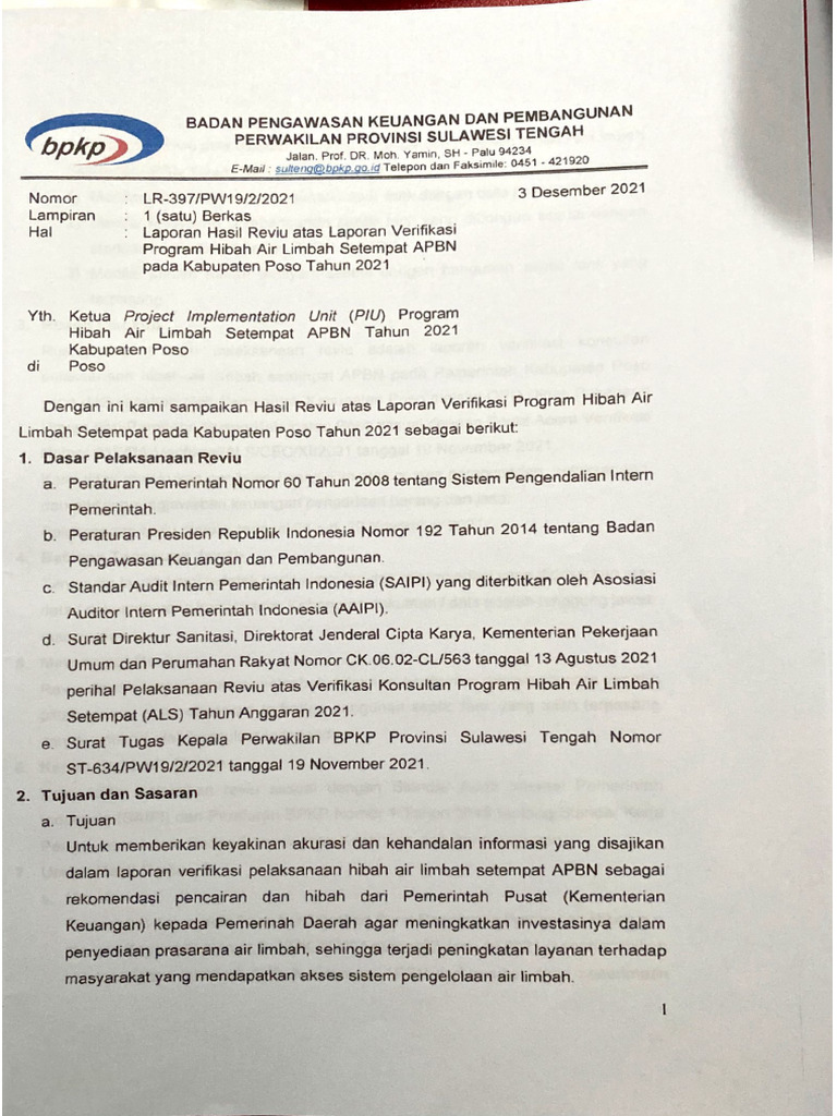 Audit BPKP terhadap dana hibah riset di Kemendikbudristek