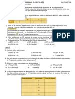 MODULO 5 PORCENTAJE y PROPORCIONALIDAD