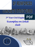 Year Civil Engineering 2: Examples On Solid Slab