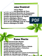 Areas Protegidas de Honduras