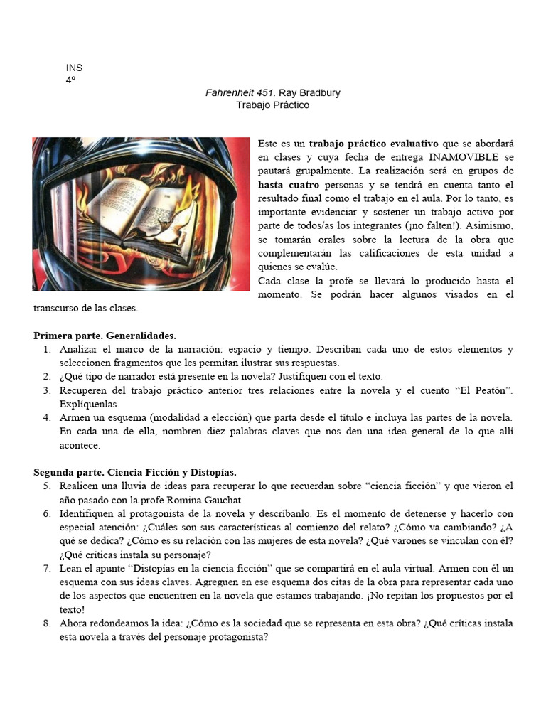 Fahrenheit 451 ray bradbury tp pdf novelas semi tica