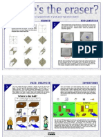ESL Poster: Where's The Eraser?