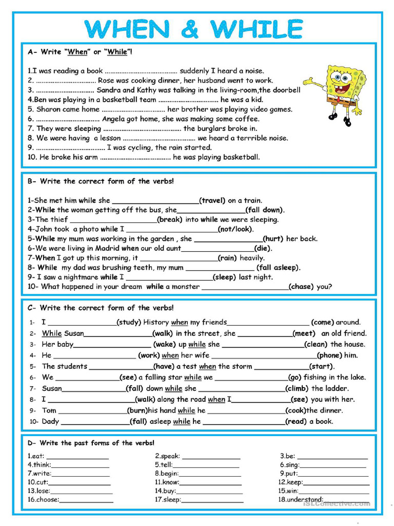 While and When | PDF