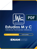 MEDICINA INTERNA II - Estudios M y C