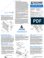 Williams Railing Baluster Stair Railing Instructions Spanish