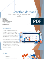 Fonction de Stock