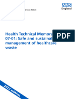 B2159 Health Technical Memorandum 07-01