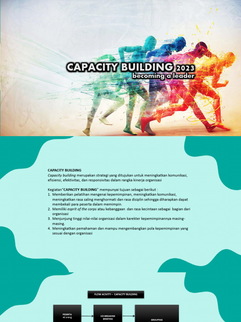 Tujuan dan Aktivitas Capacity Building | PDF | Karier & Perkembangan