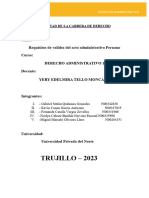 Requisitos de Validez Del Acto Administrativo Peruano Expo-1