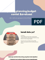 Pricing, Planning, Budget Contol &evaluasi: Oleh: Andi Arna Septianjani & Su'da Al Mumtazah