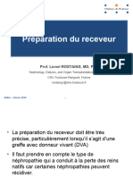 Préparation Du Receveur