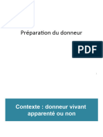 Préparation Et Évaluation Du Donneur