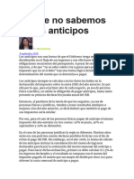 ANTICIPOS