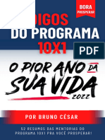Amostra Ebook Códigos Do Programa 10x1 - Bruno César