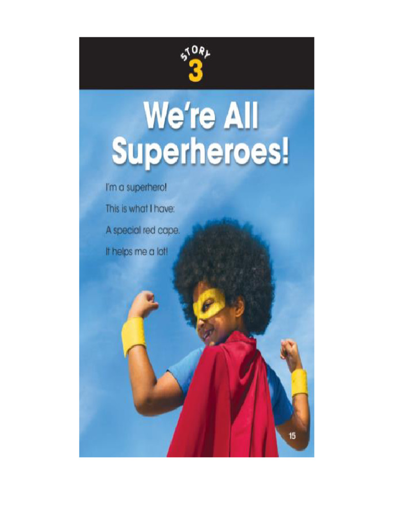 We Are All Superheroes PDF