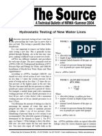 MRWA Hydrostatic Pressure Testing 6-04