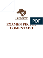 EXAMEN 2012 COMENTADO