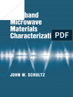 Wideband Microwave Materials Characterization 1630819468 9781630819460 Compress