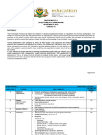 Mathematics GR 10 Nov 2023 Assessment Framework