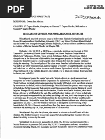 Donna Adelson Arrest Warrants and Documents