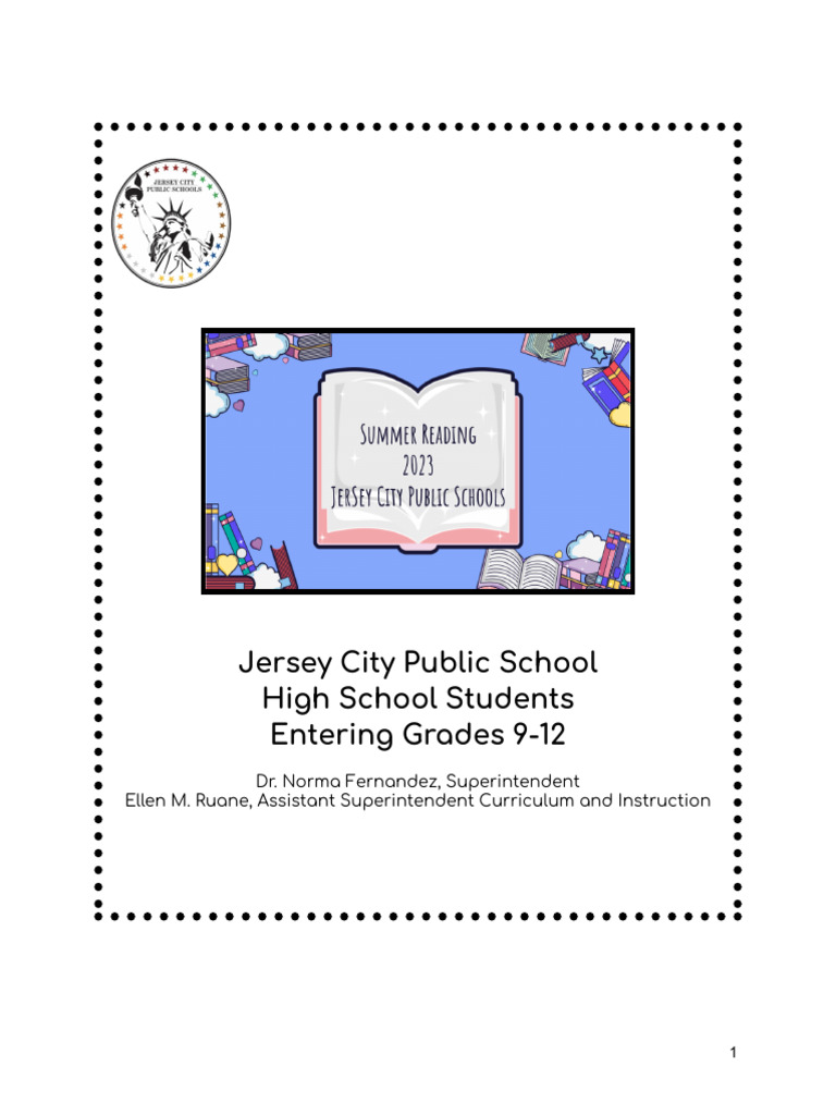 Summer Reading 20231 | PDF | Essays | Information