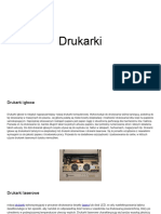 Drukarki