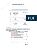 Nivelación Física