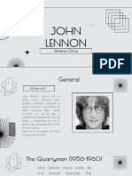 Presentación John Lennon