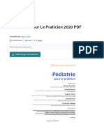 Pédiatrie - Pour Le Praticien 2020 PDF - PDF - Hôpital - Professionnel de La San