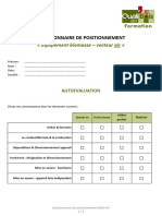 Questionnaire de Positionnement BOIS AIR