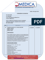 Cotizacion #021 Hospital Lafora Centrifuga Far Lab